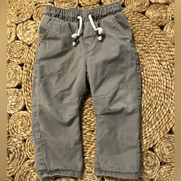 Grey Drawstring Boys Pant - Picture 2 of 4